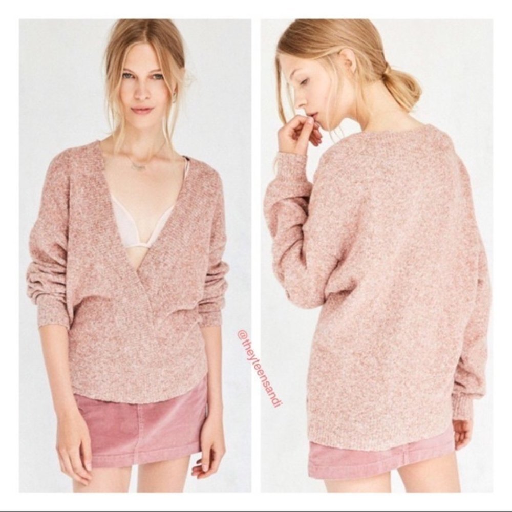 Urban Outfitters Pink Surplus Sweater